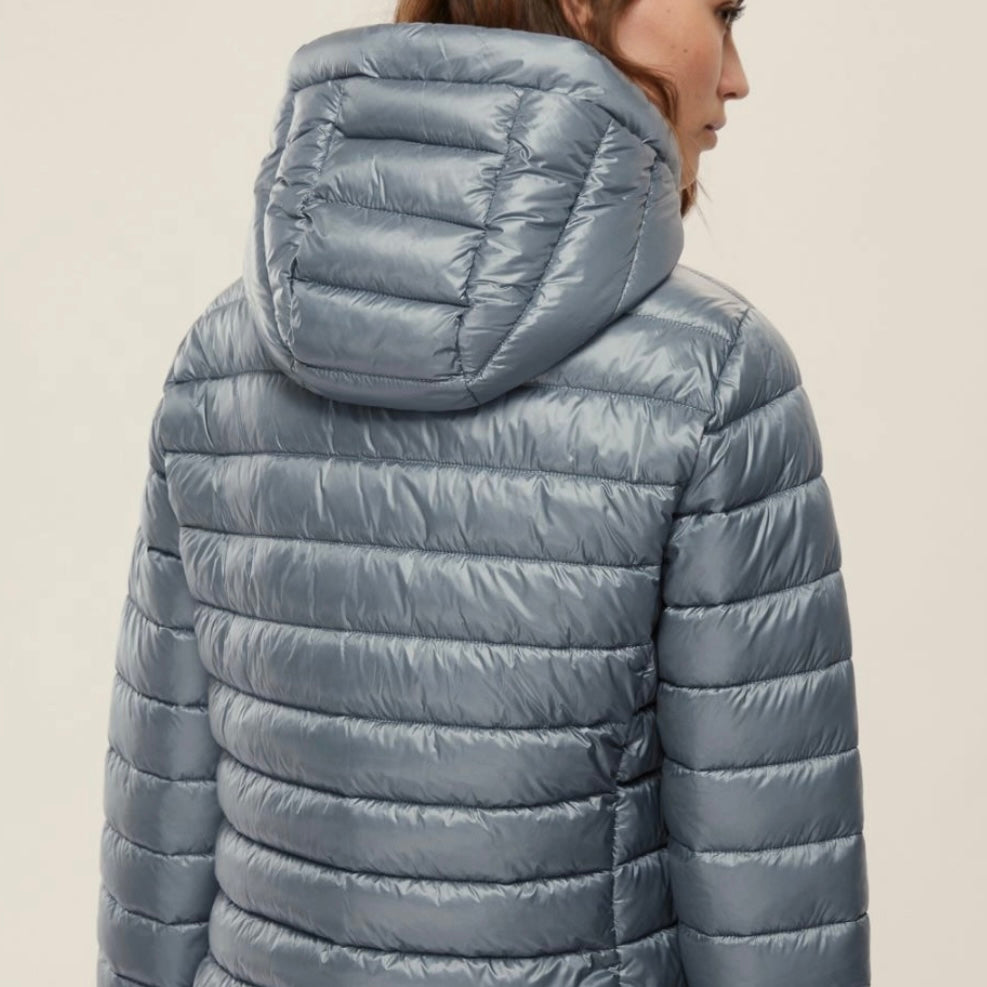 EMME Marella | Piumino imbottito antigoccia con cappuccio