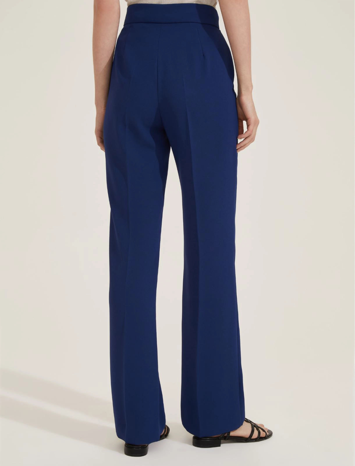 EMME Marella | Tailleur gilet doppiopetto e pantalone wideleg