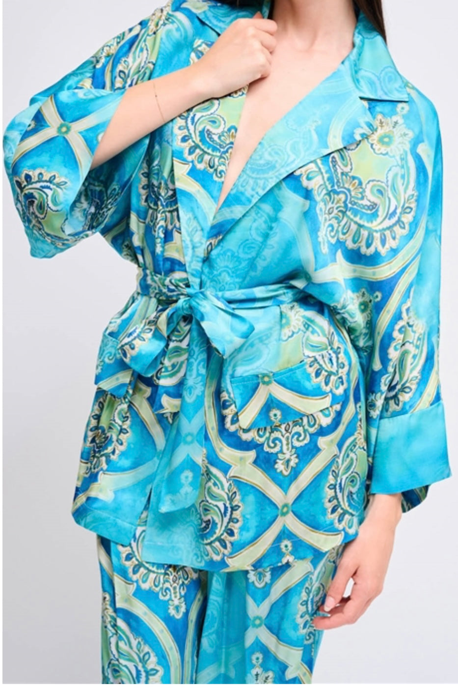 MARYLEY | Coordinato kimono-pantalone