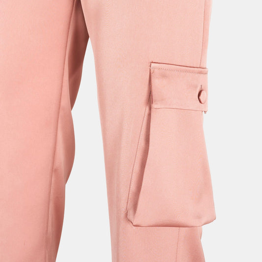 Pantaloni rosa antico palazzo cargo