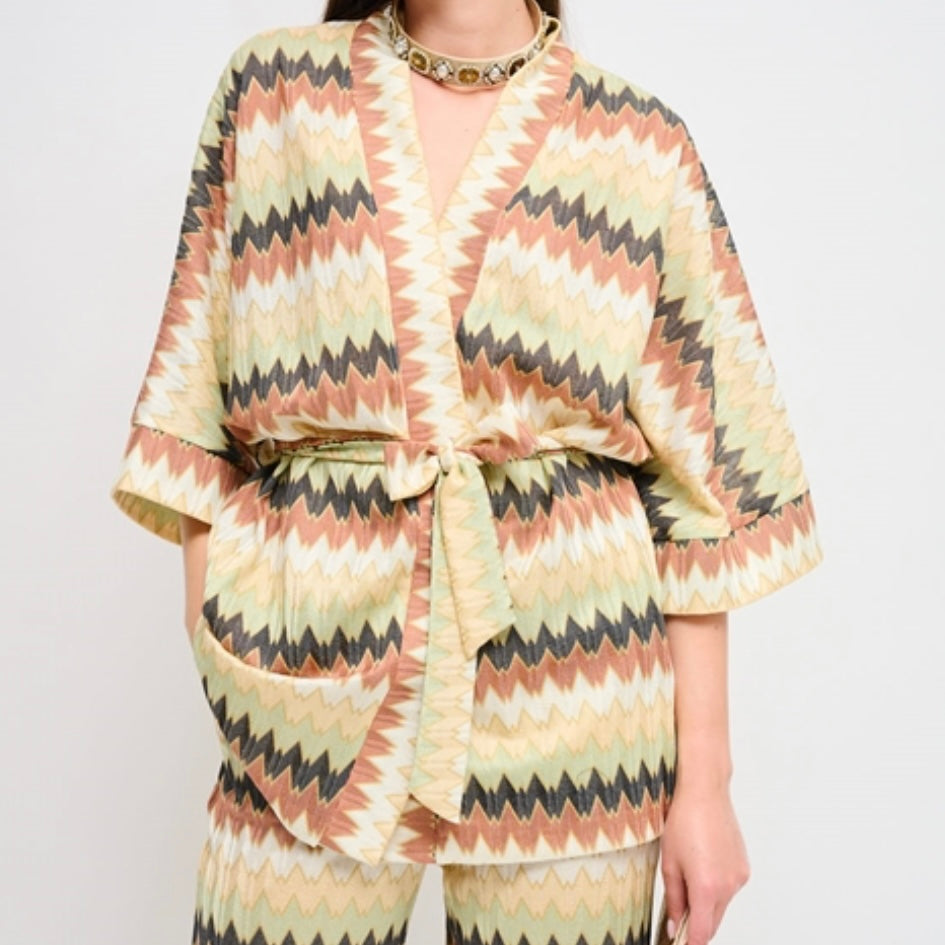MARYLEY | Coordinato kimono-pantalone