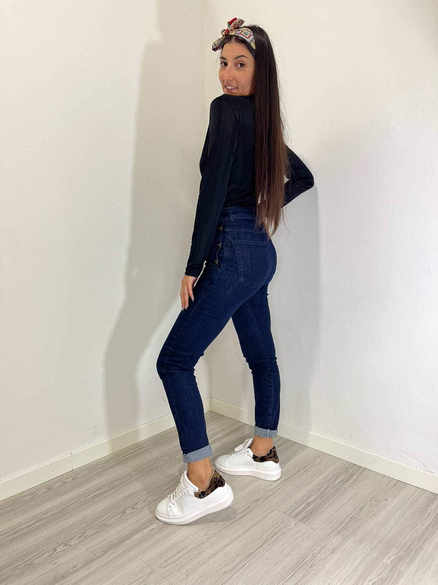 Jeans Tina 👖 bottoni